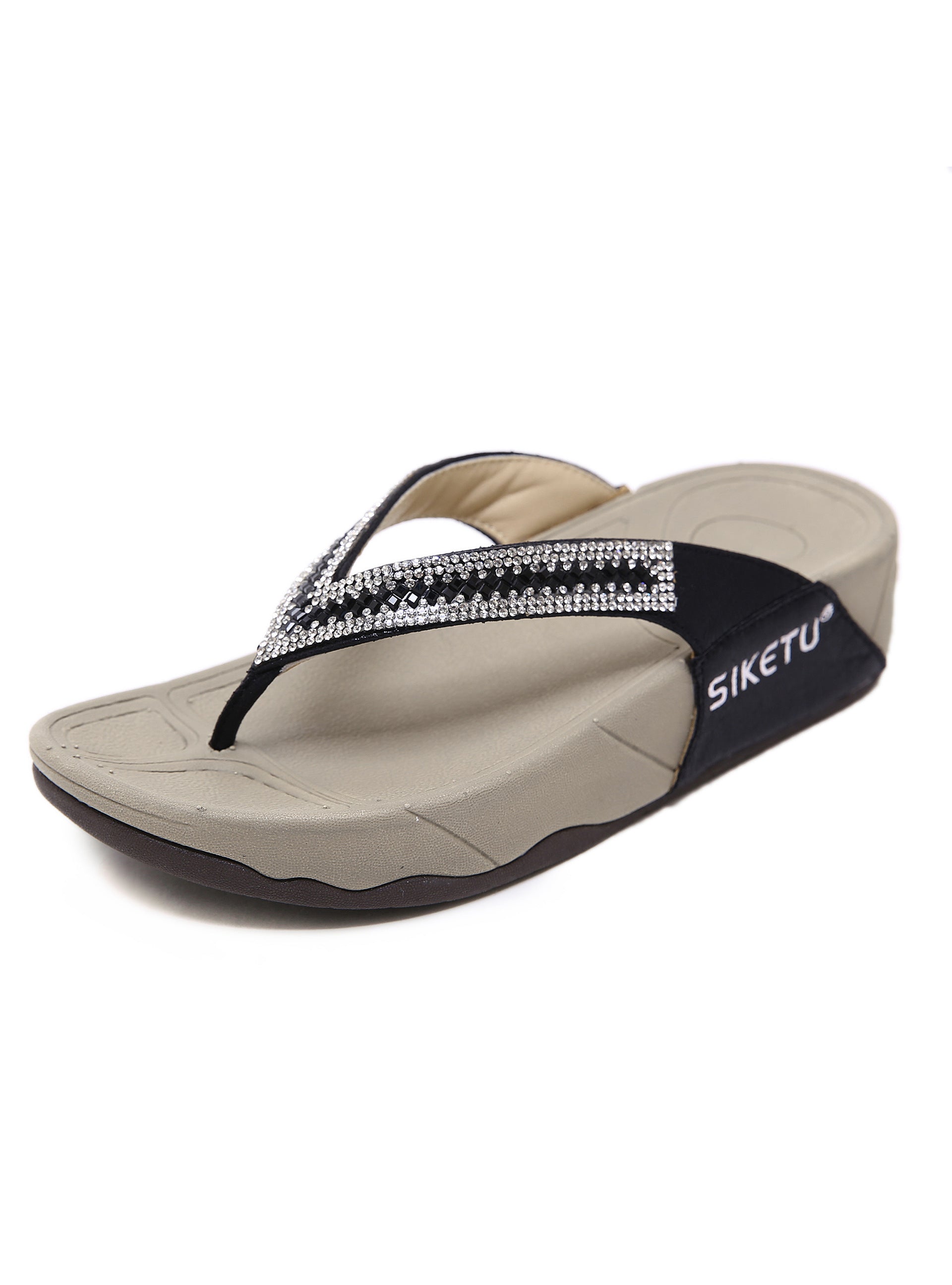 Women Beach Sandals Thick Feet Slippers