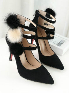 High Heel Shoes Pumps Pointed Toe Stiletto Heel