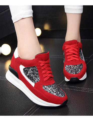 Sneakers Wedges Female Flats Creepers Platform