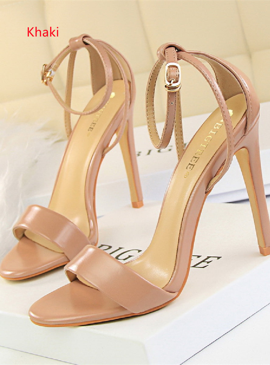 Thin Ultra-high Heel Sandals