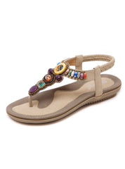 Beach Bohemian Retro Beaded Sandals