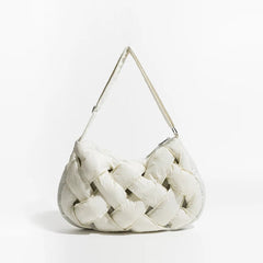 Padded Shoulder Hobo Bag