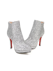 Bling High Heels Wedding Platform Shoes Woman