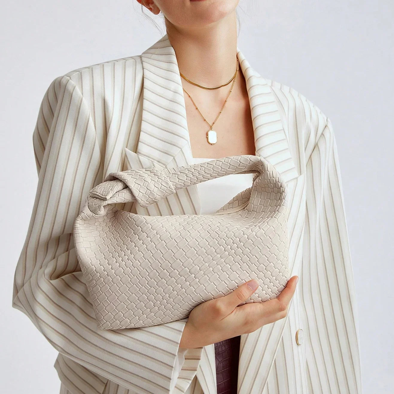 Woven Shoulder Bag