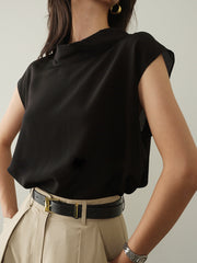 Leisure Cap Sleeve Shirt