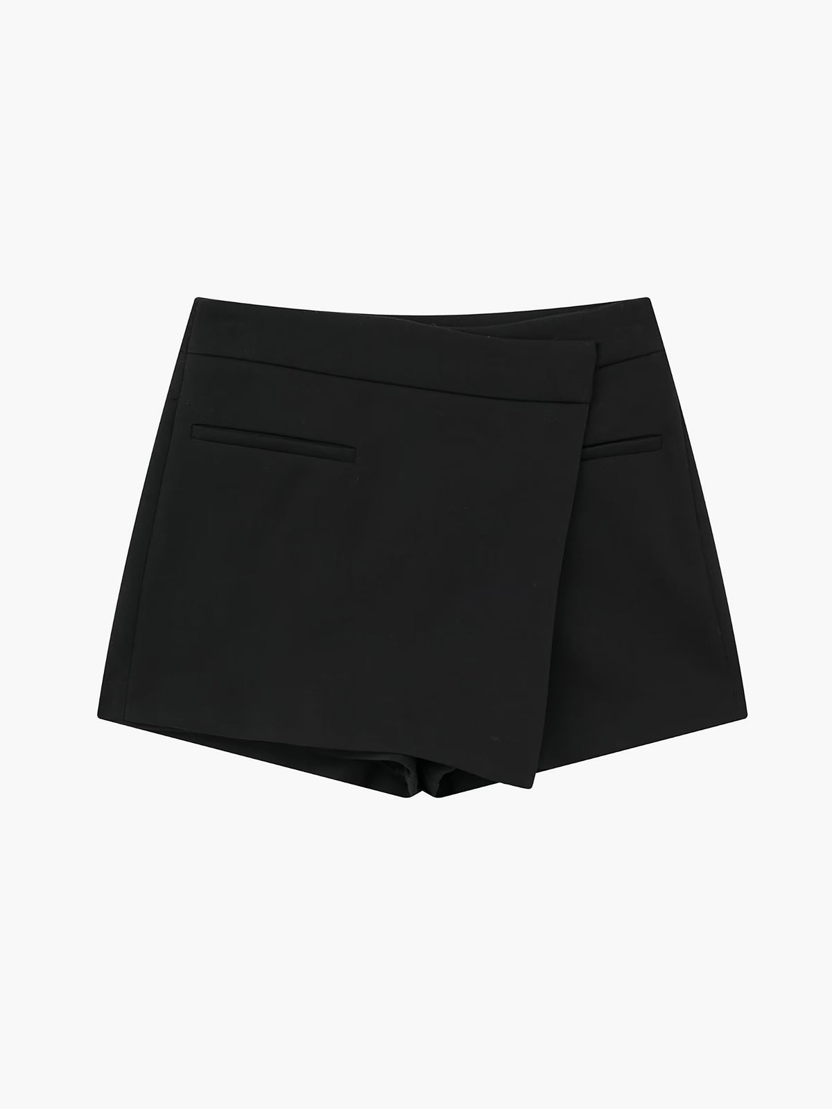 Asymmetric Layered Shorts