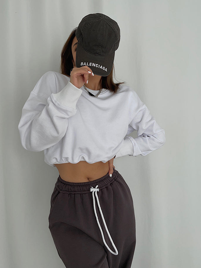 Shine On Crop Sweatshirt