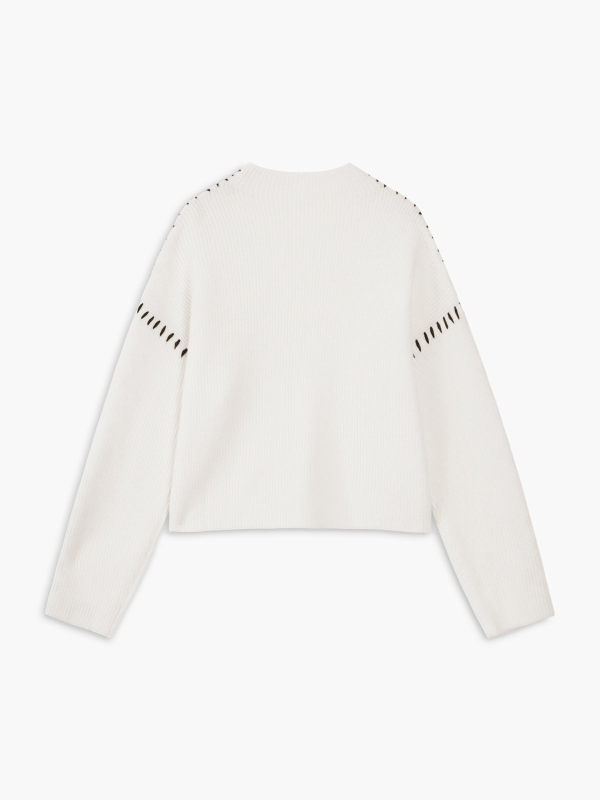 Shift The Focus Oversized Mock Neck Sweater