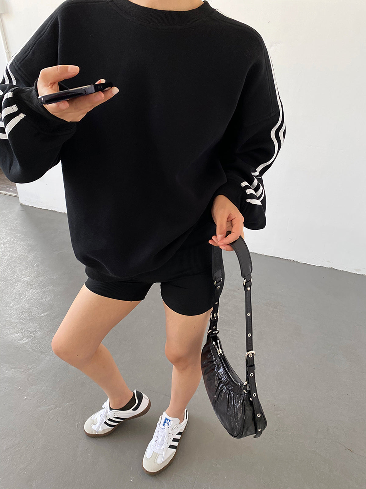 Oversized Panel Sweatshirt