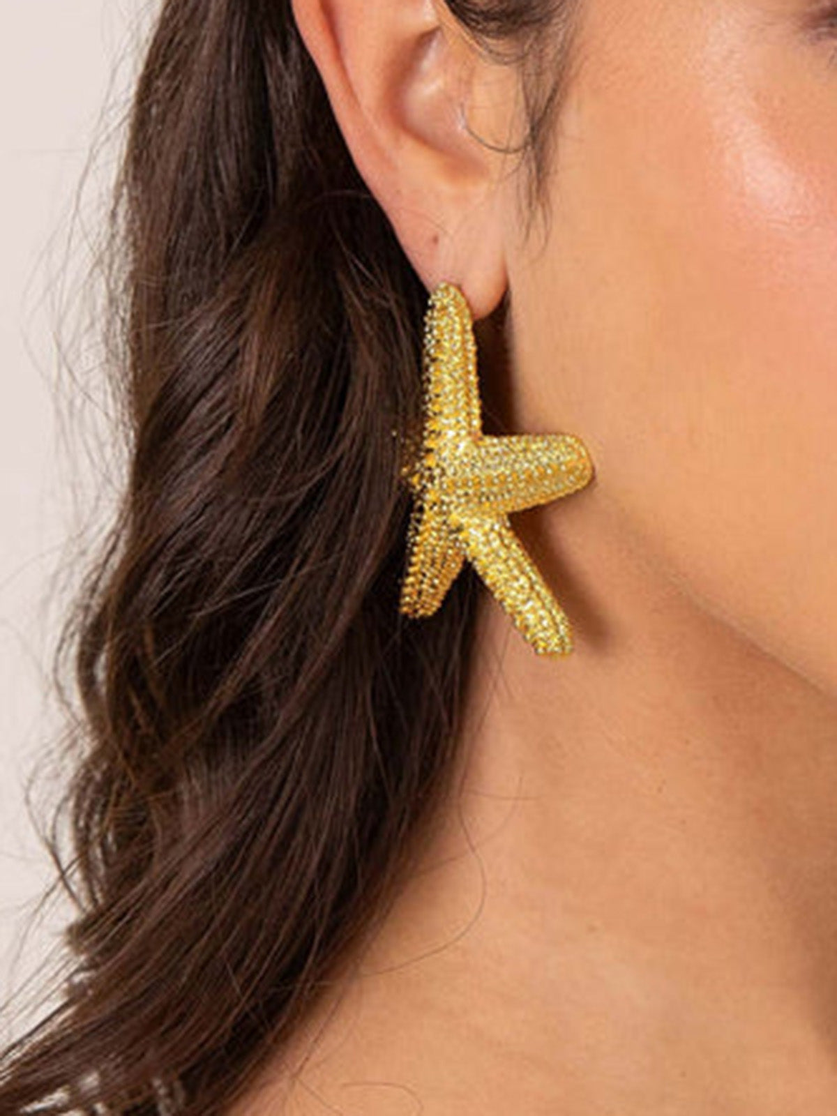 Starfish Design Beach Holiday Earrings