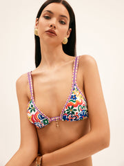 Tropical Multi Color Bikini Set