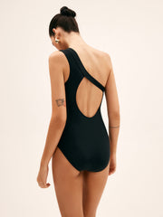 Asymmetrical Cutout One Piece Swimsuit