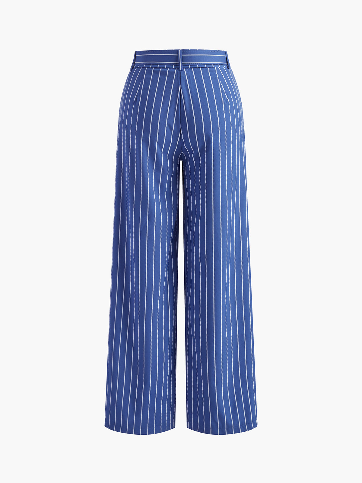 Stripe Belted sweetheart Pants Set