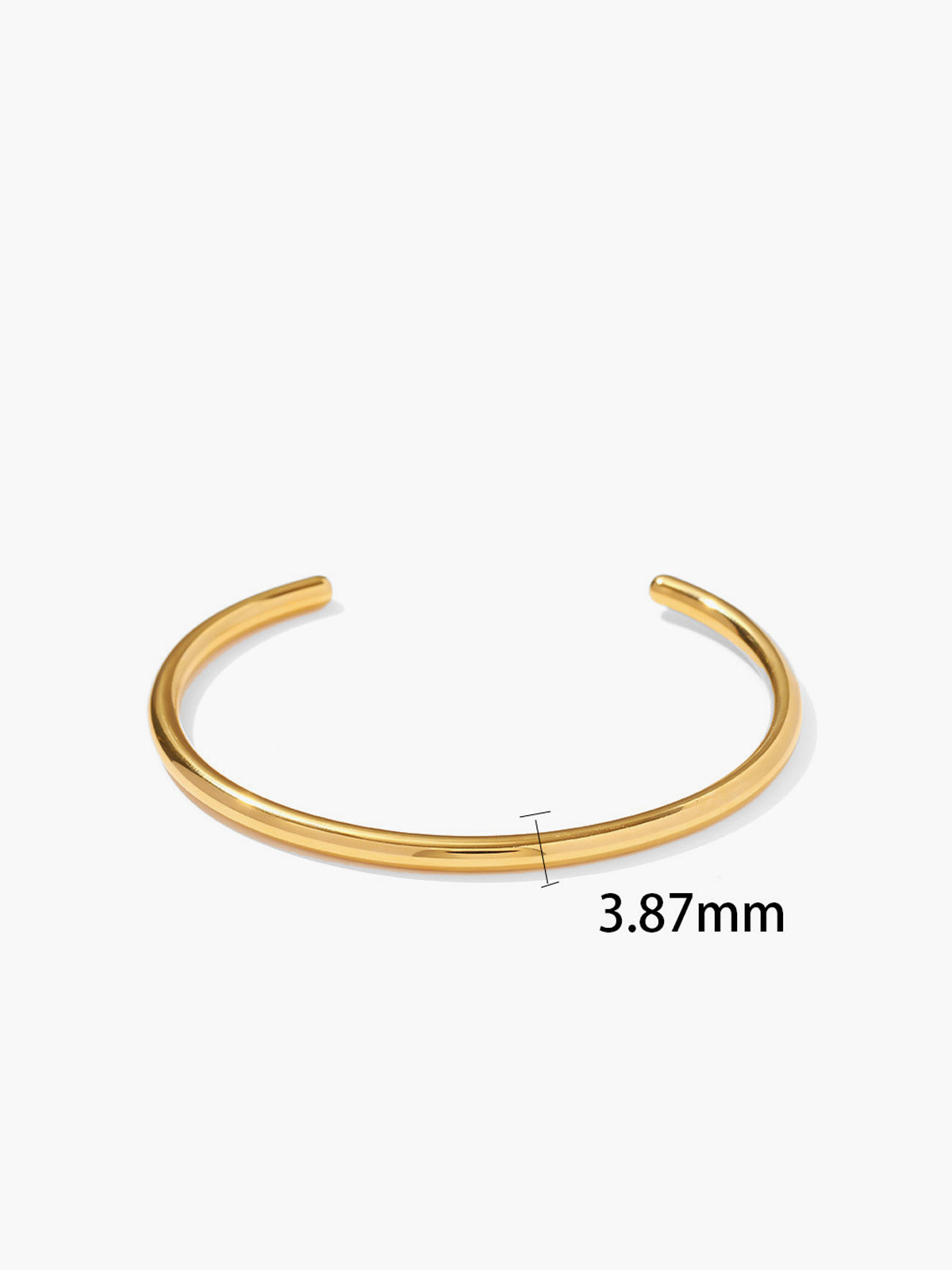 Golden Open Bracelet