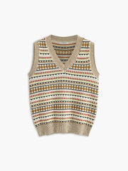 Nu Boheme Contrast Trim Sweater Vest