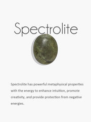 Moss Green Spectrolite Ring