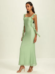 Lettuce Trim Fishtail Dress