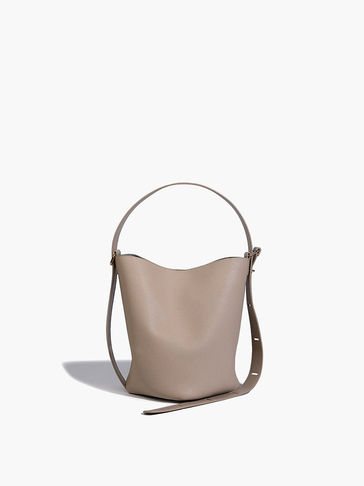 Adjustable Strap Bucket Bag