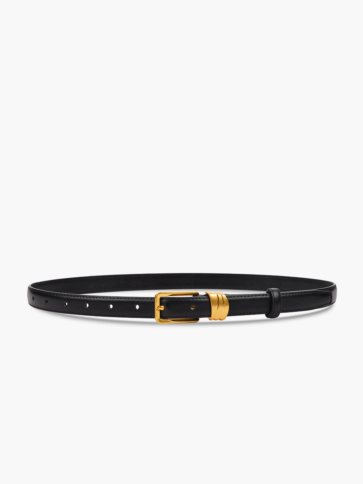 Slim Golden Pin Buckle Belt