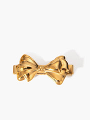 Golden Bow Hair Accessory