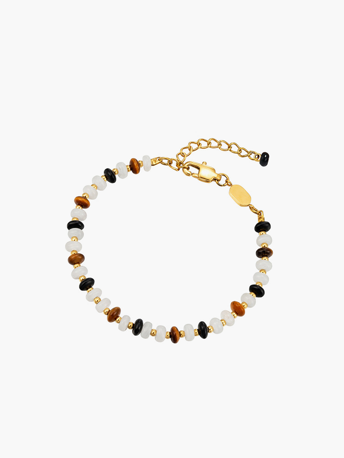 Tiger Eye Stone Beaded Bracelet