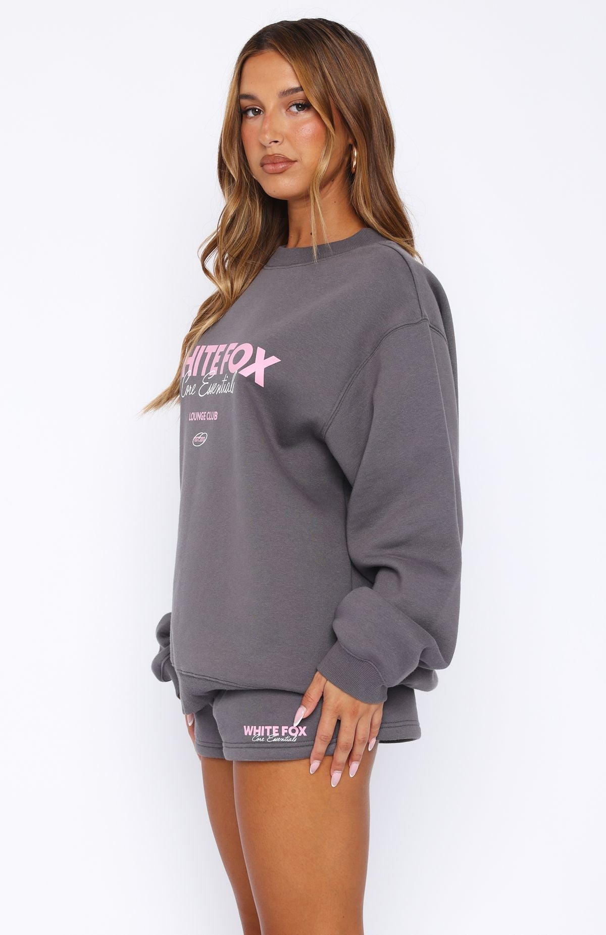 Core Essentials Oversized Sweater Volcanic