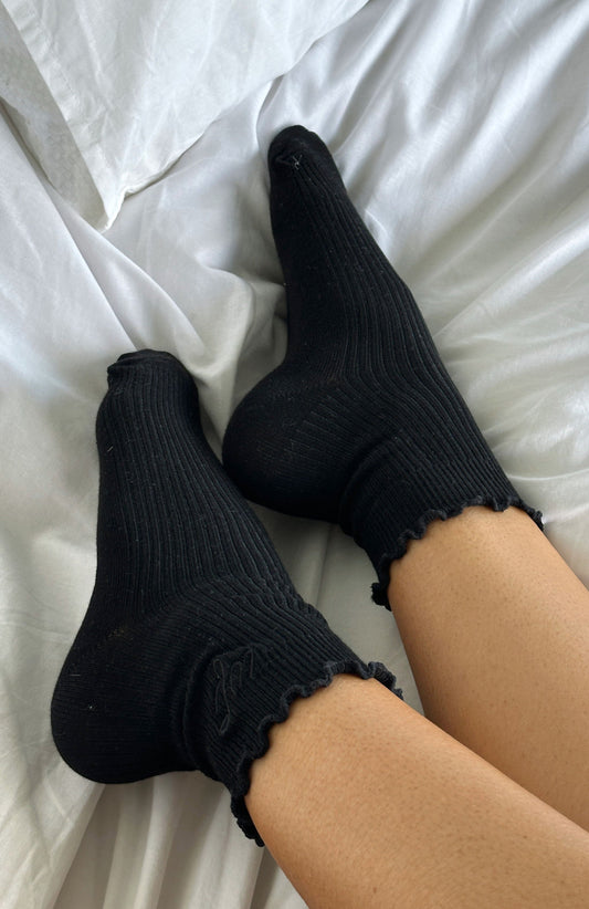 Me Time Socks Black