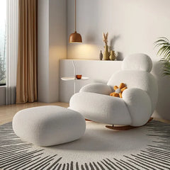 Modern White Living Room Chair