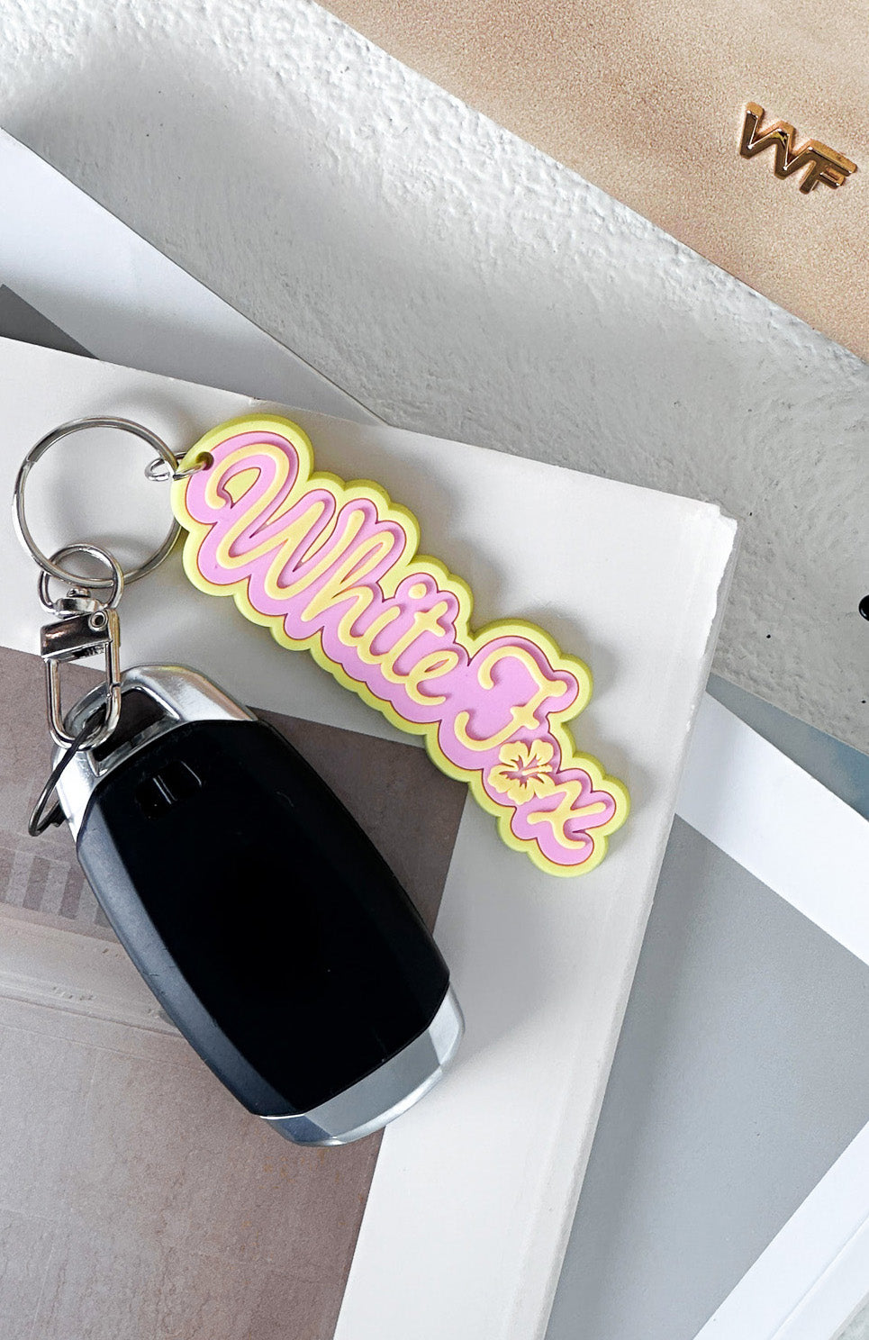 Got The Sun Keychain Yellow/Pink