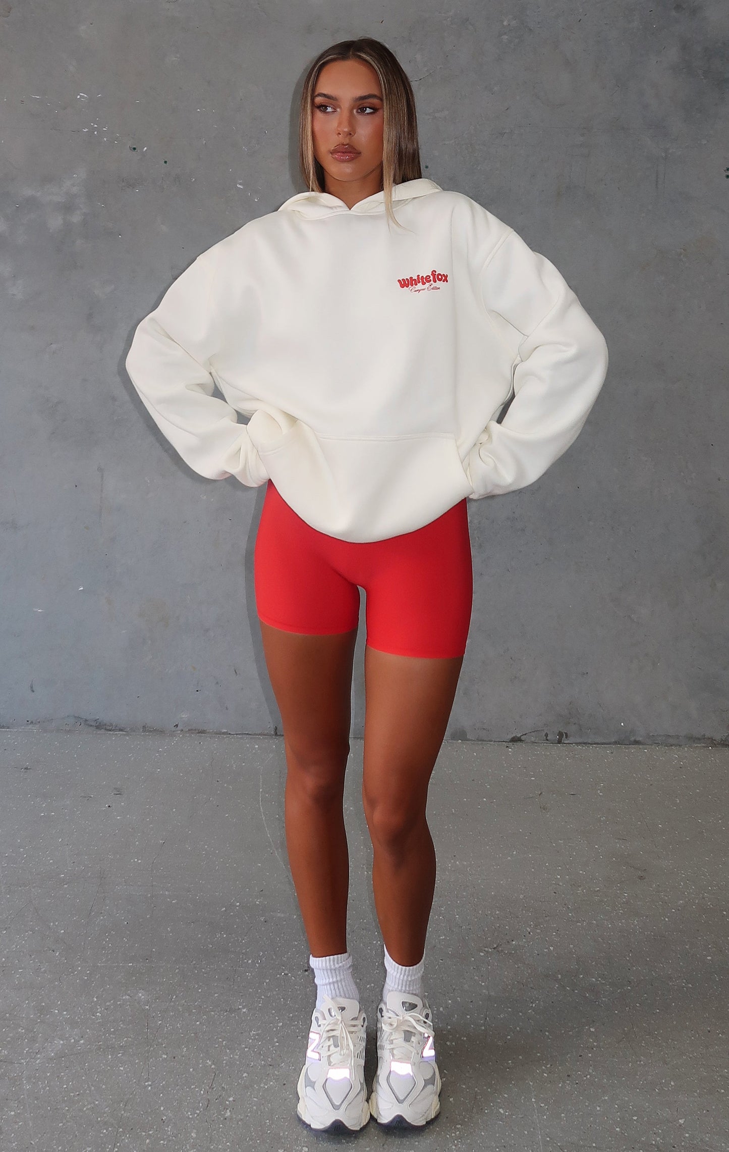 High Above Oversized Hoodie Cream