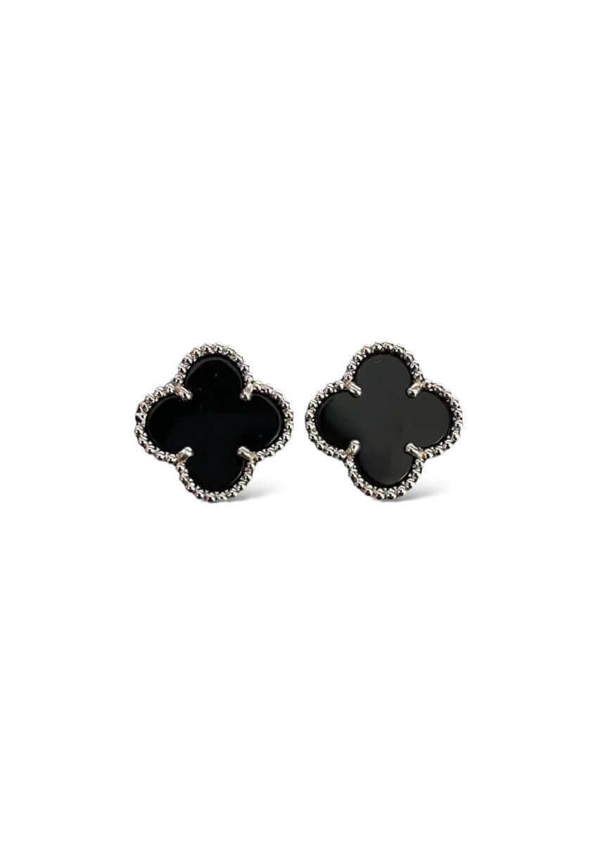 Silver Clover Earrings