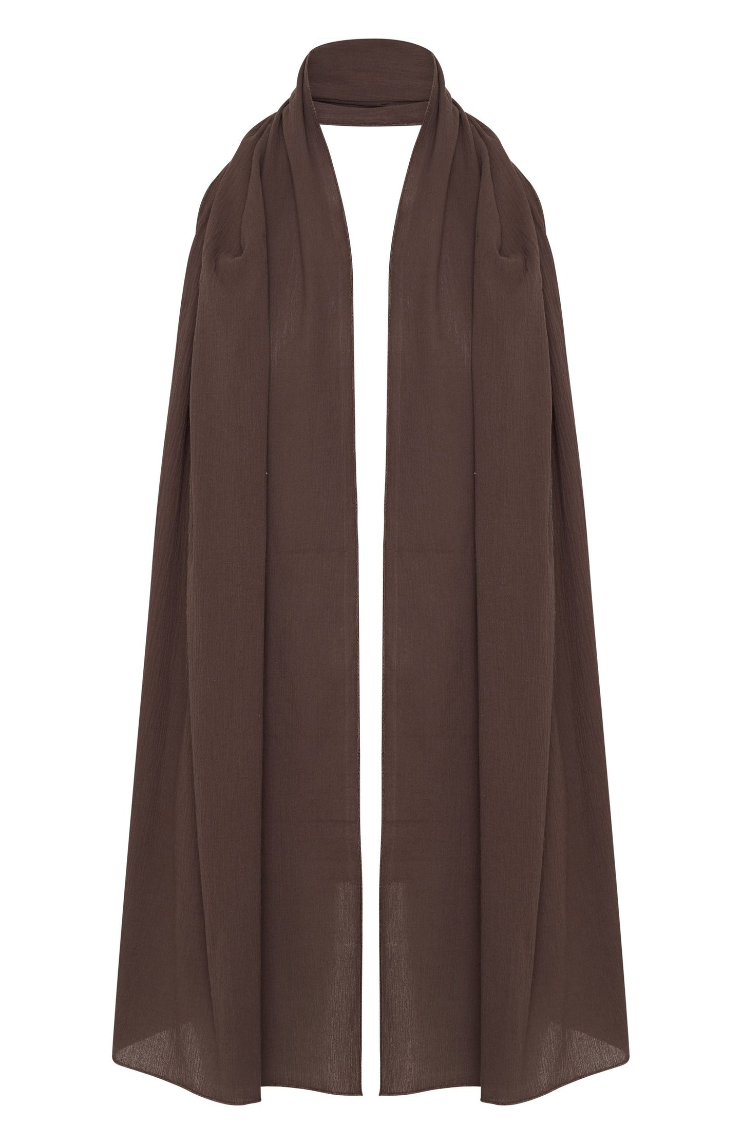 Coming Up Scarf Chocolate