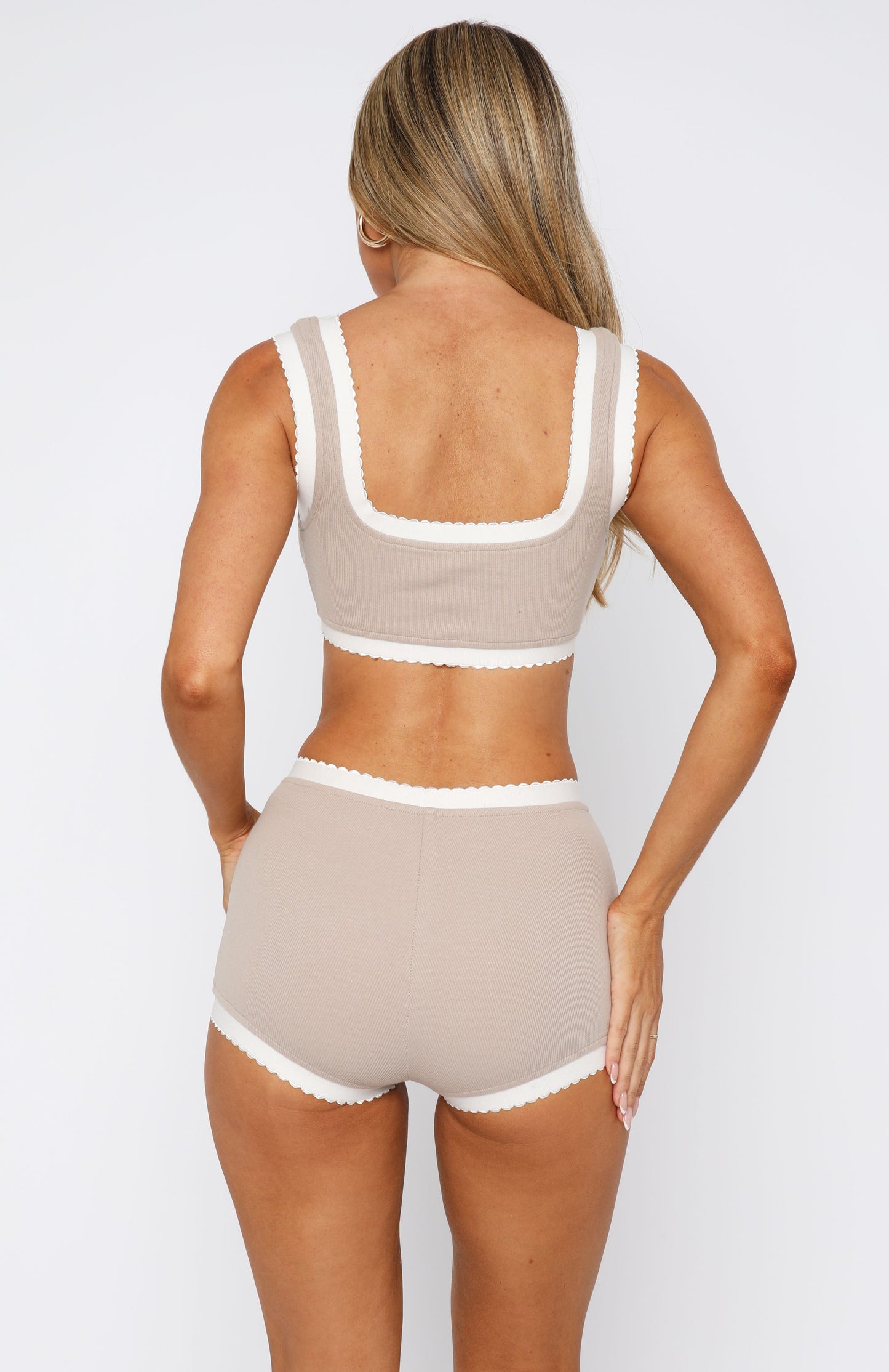 Got Carried Away Booty Shorts Moon