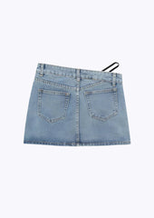 Low Waist  Denim Mini Skirts