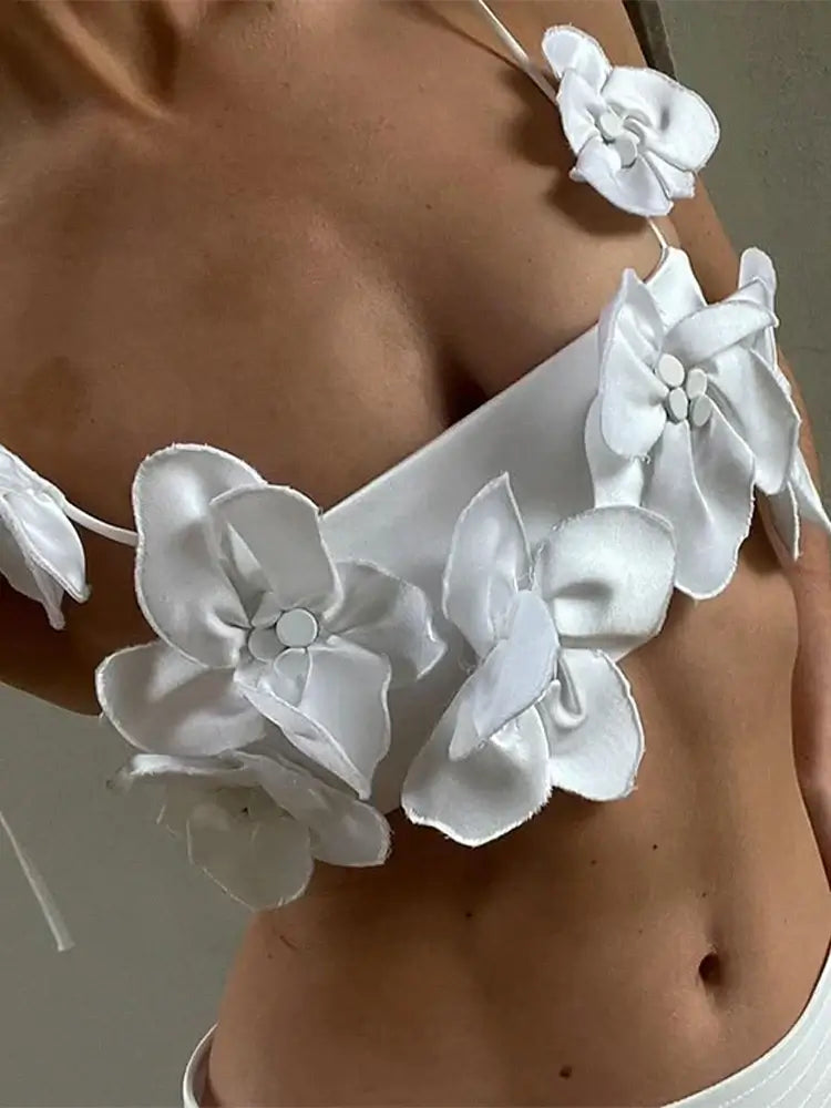 3D Flower Bralette