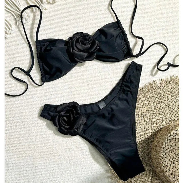 Two-piece bikini swimsuit