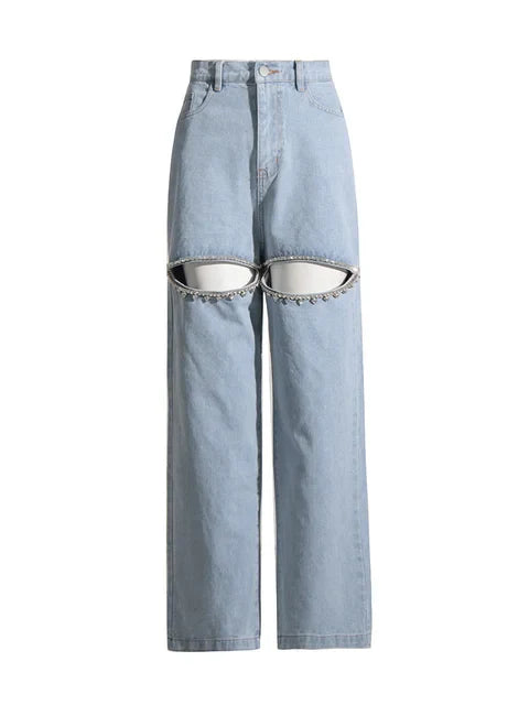 Flare Jeans Wide Leg Pants