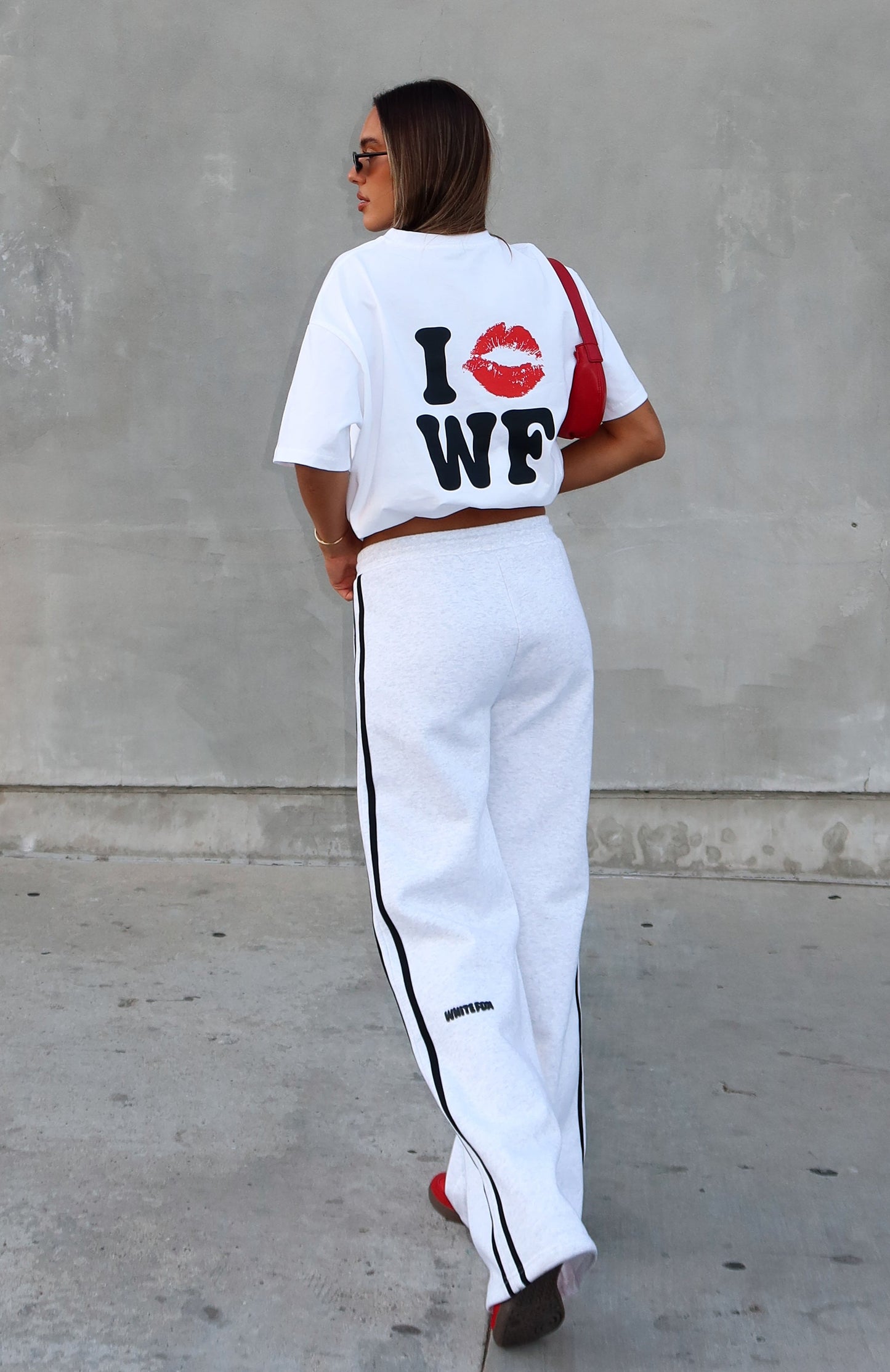 11th Street Out & About Wide Leg Sweatpants Glaze