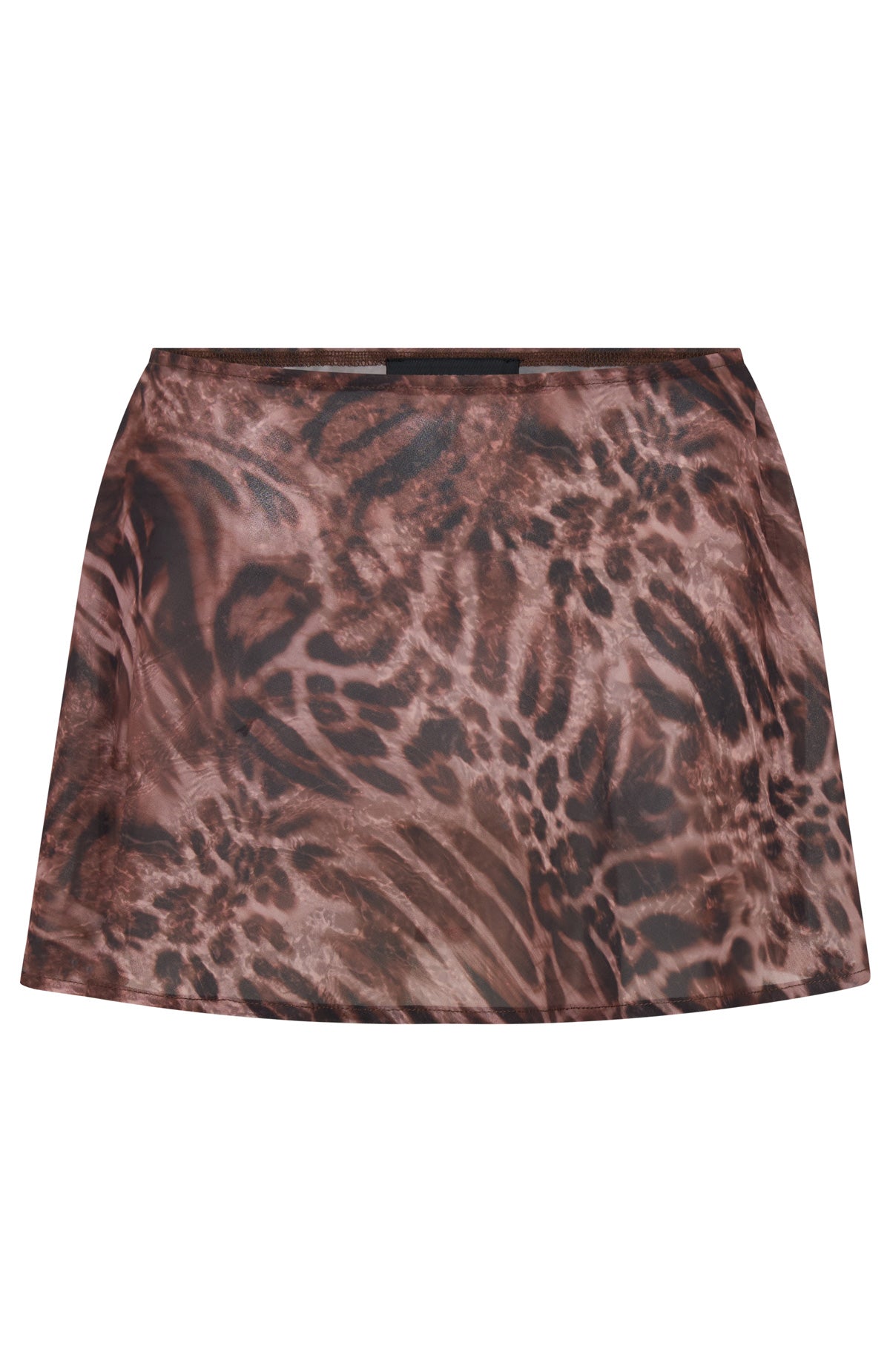 Aura Wave Mini Skirt The Wild Print