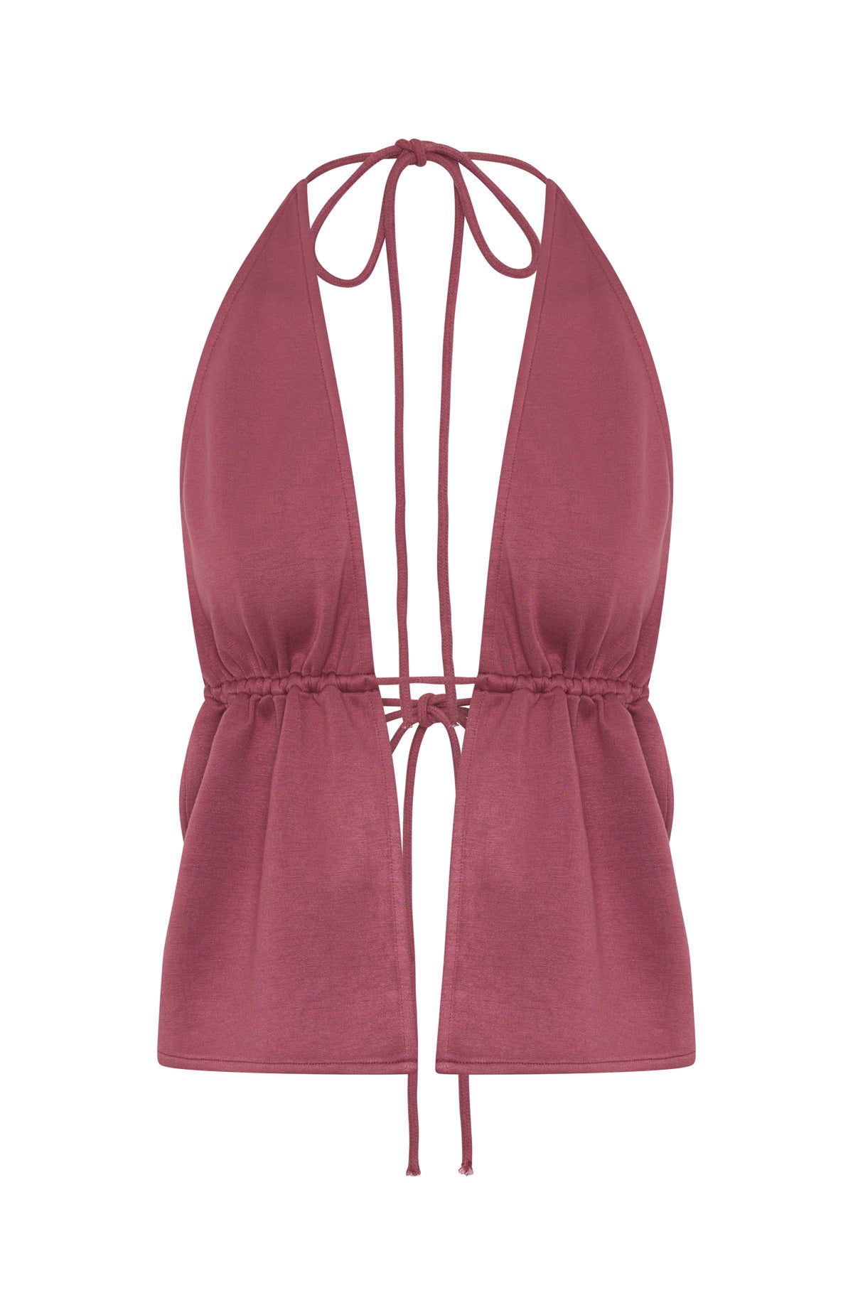 Find You Again Halter Top Berry