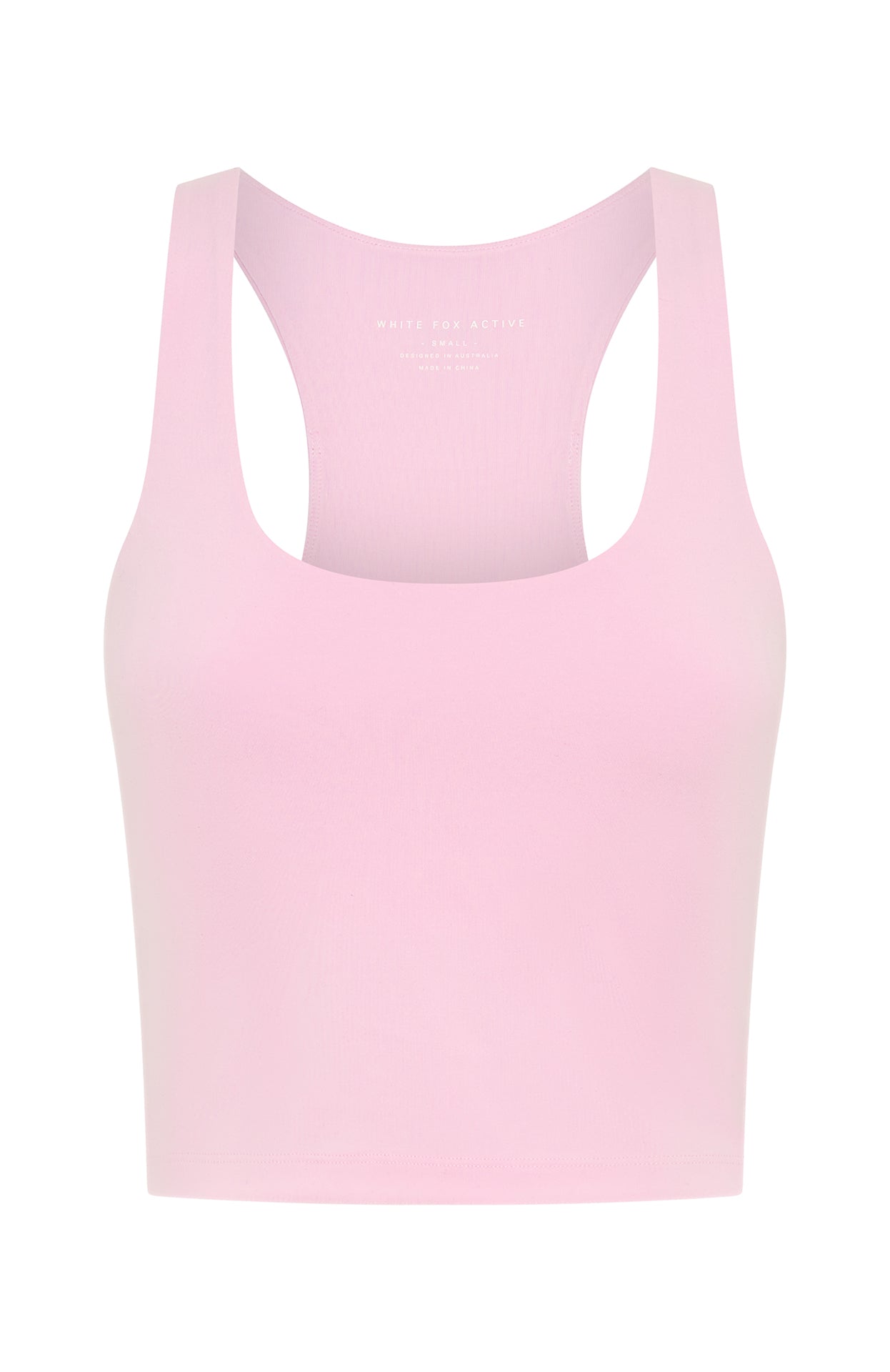 Work It Out Crop Ballet Pink