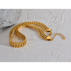 Wide Chain Cuban Bracelet