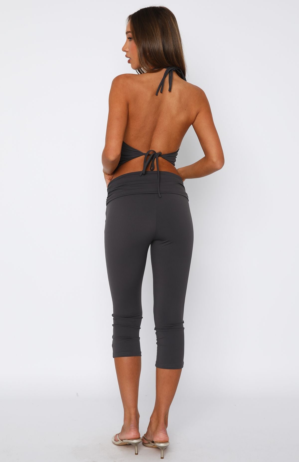 Dress For Success Capri Pants Grey