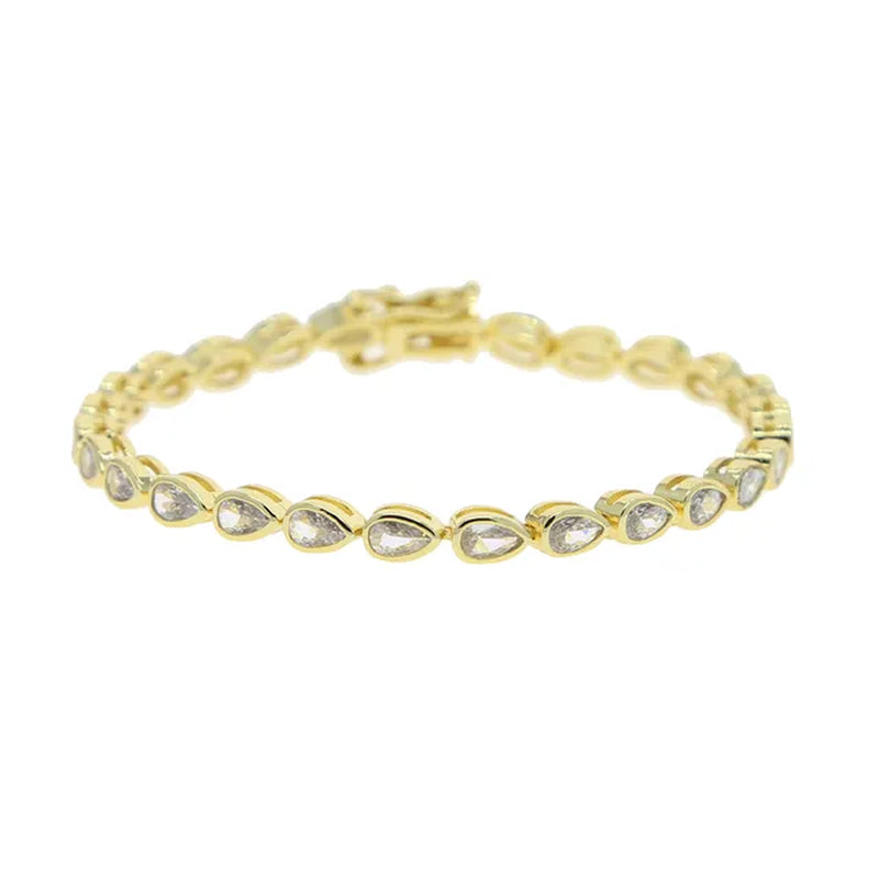 Gold Tennis Bracelets