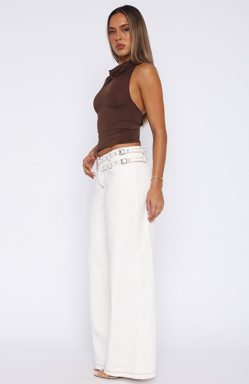 No Second Chances Pants Cream