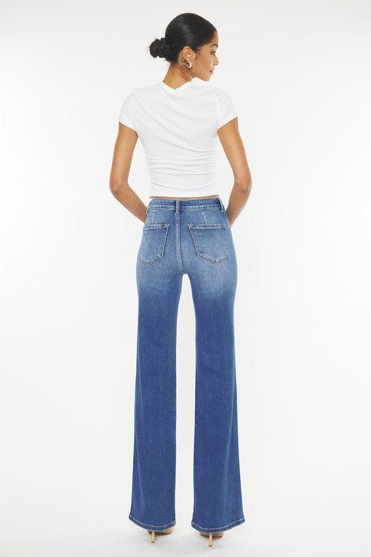 ULTRA HIGH RISE HOLLY FLARE JEANS -KC9248M-OP