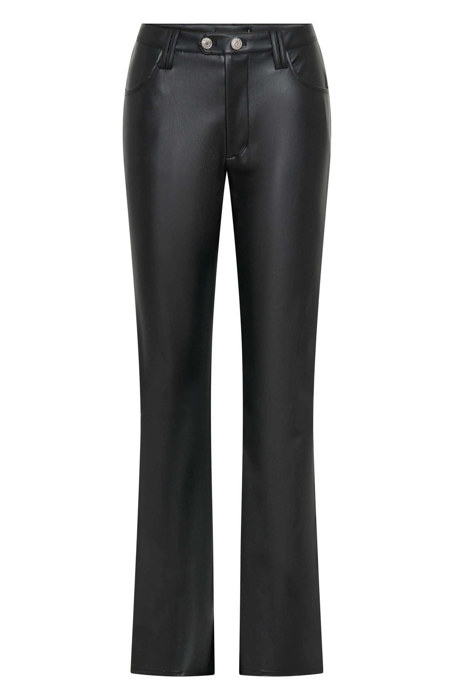 Dreams And Delights PU Pants Black