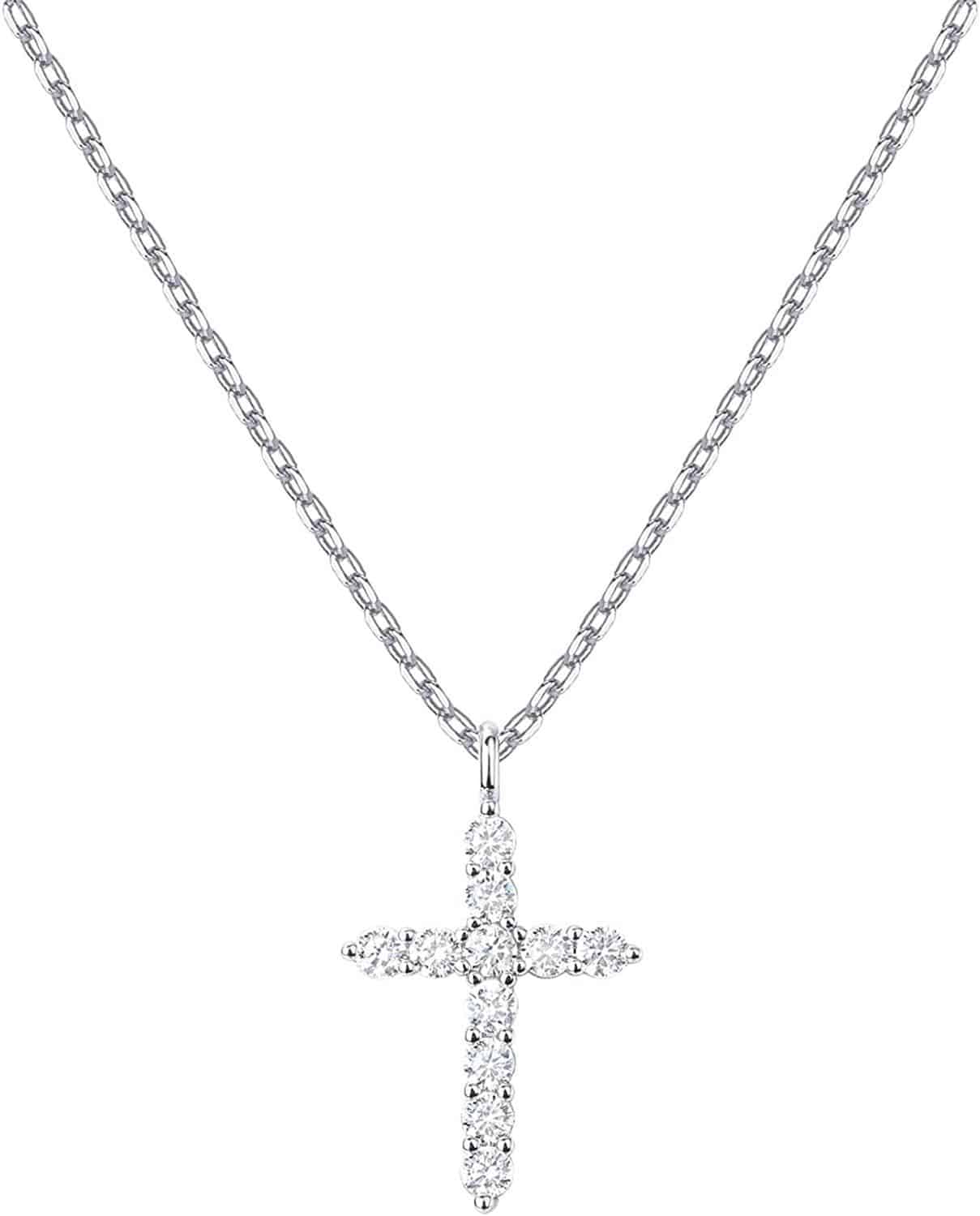 Elegant Gold Plated Cross Necklace