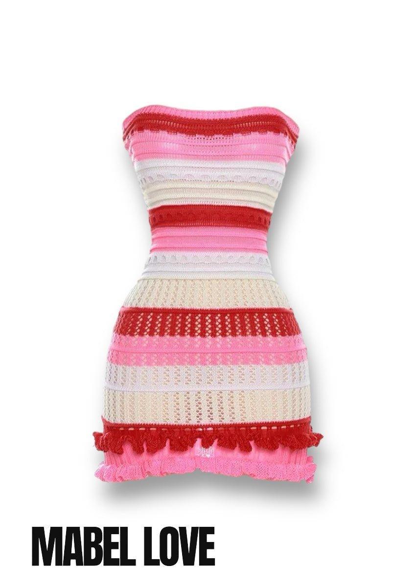 Knit Women Tube Dress