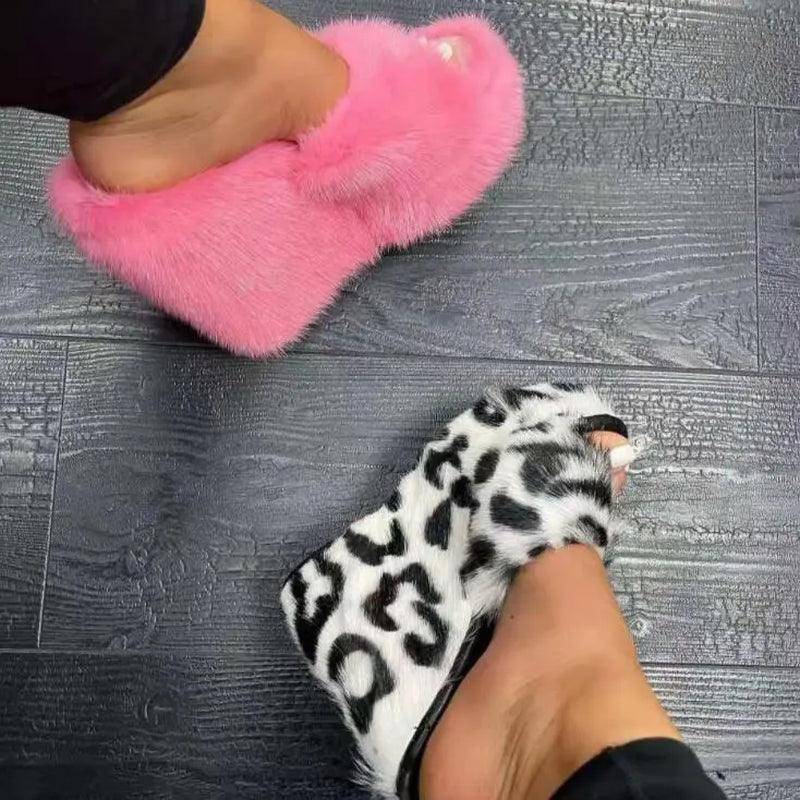 Mink Fur Wedges